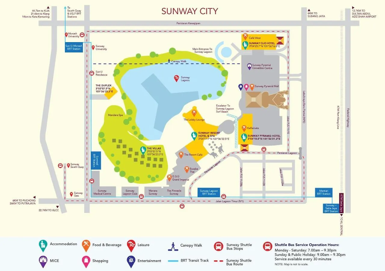 Sunway Lagoon Hotel , Formerly Sunway Clio Hotel Petaling Jaya